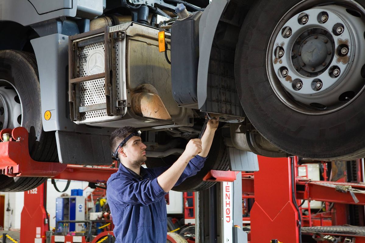 Truck suspension and steering repairs