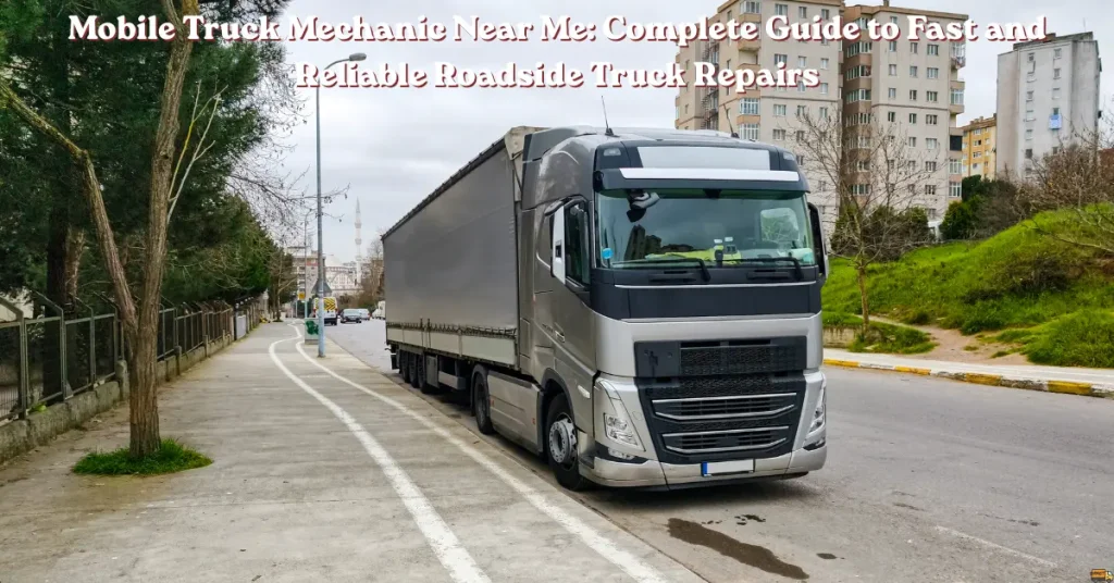 Mobile Truck Mechanic Near Me: Complete Guide to Fast and Reliable Roadside Truck Repairs mobile truck mechanic near me: complete guide to fast and reliable roadside truck repairs