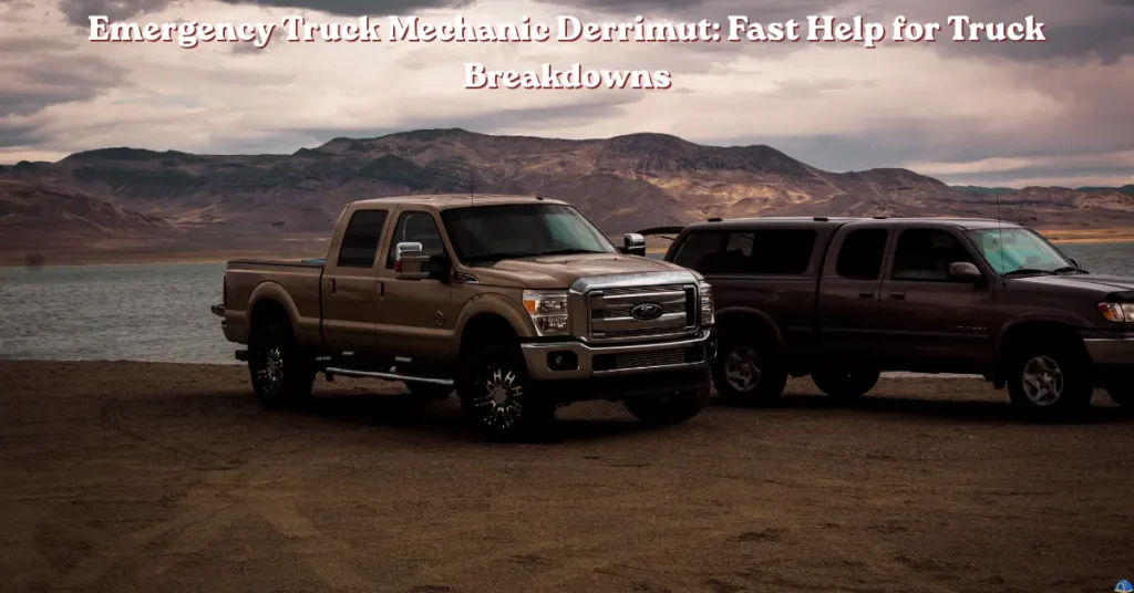 emergency truck mechanic derrimut: fast help for truck breakdowns