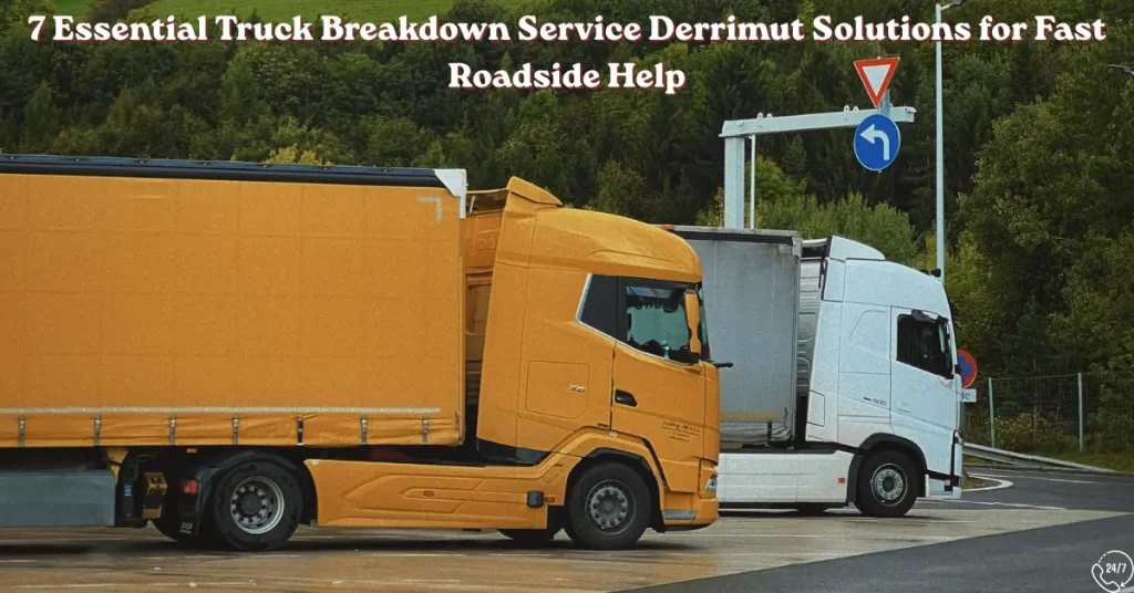 7 essential truck breakdown service derrimut solutions for fast roadside help