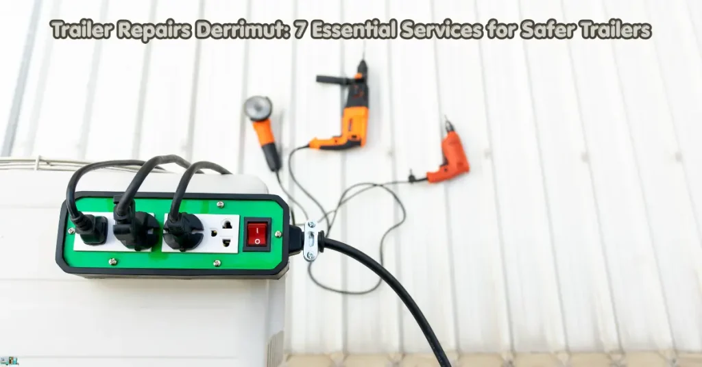 trailer repairs derrimut: 7 essential services for safer trailers