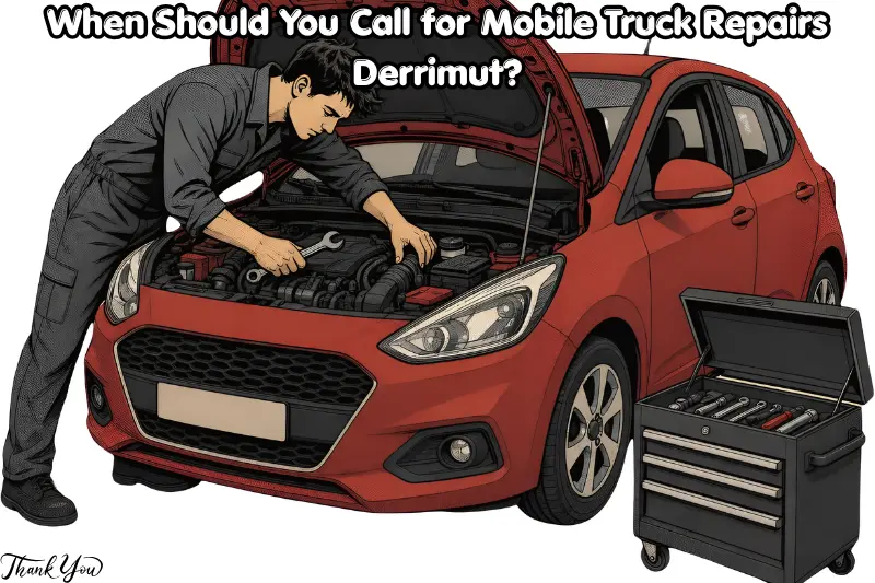 when should you call for mobile truck repairs derrimut?