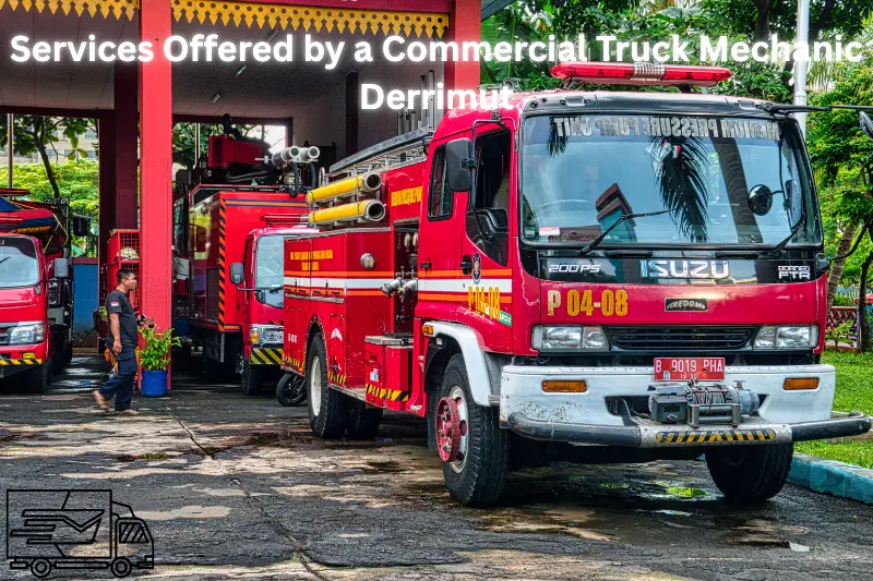 services offered by a commercial truck mechanic derrimut