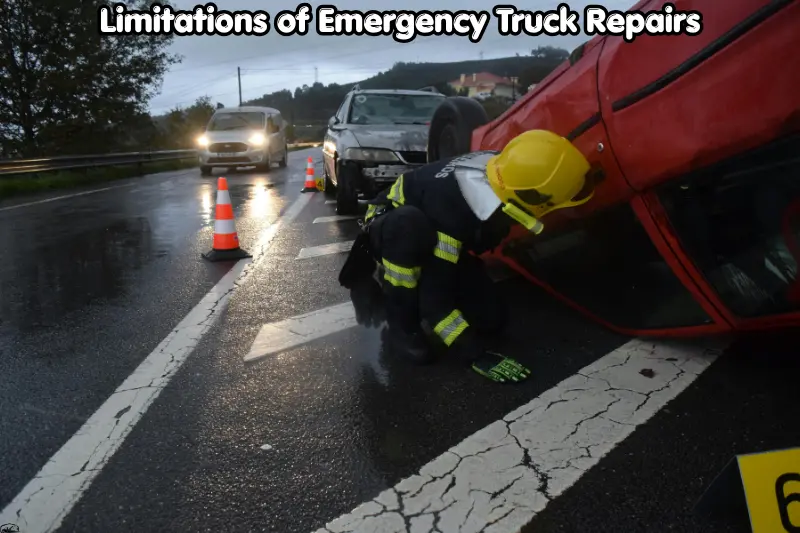 limitations of emergency truck repairs