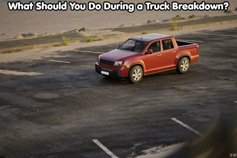 what should you do during a truck breakdown?