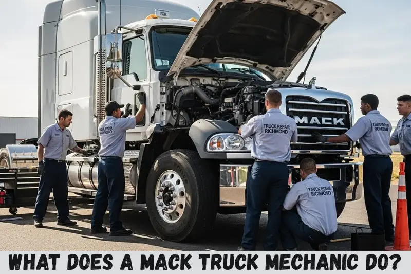 what does a mack truck mechanic do