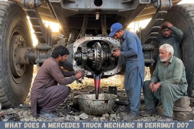 what does a mercedes truck mechanic in derrimut do