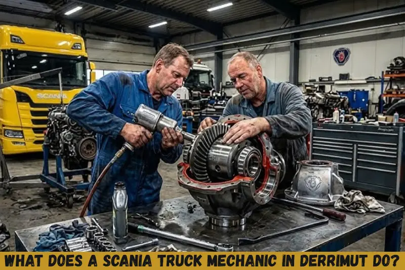 what does a scania truck mechanic in derrimut do