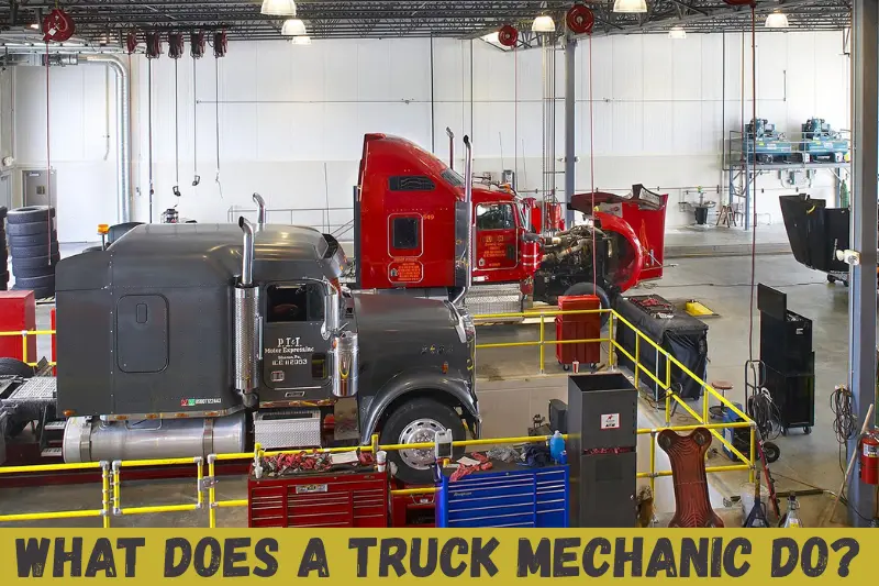 what does a truck mechanic do