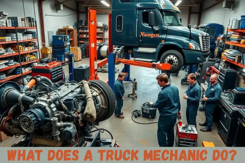what does a truck mechanic do