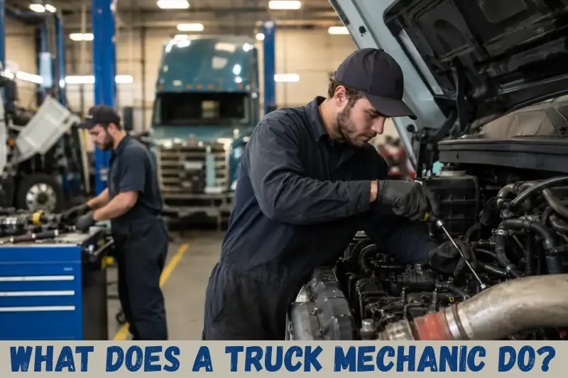 what does a truck mechanic do