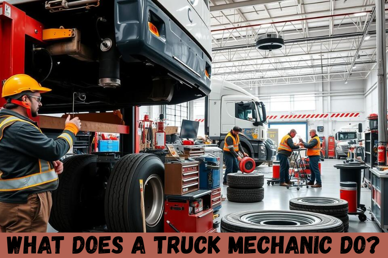 what does a truck mechanic do