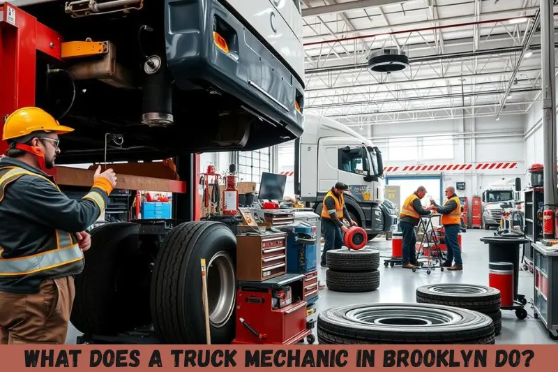 what does a truck mechanic in brooklyn do