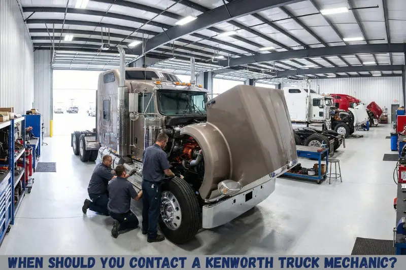 when should you contact a kenworth truck mechanic