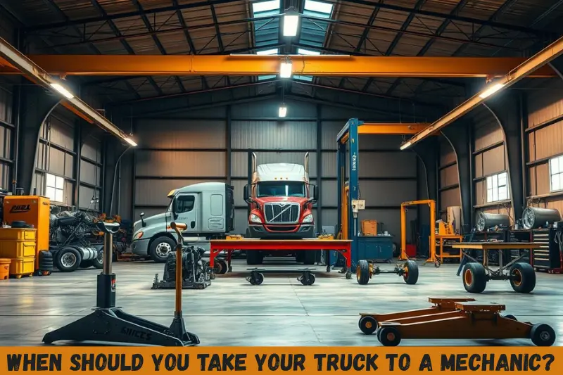 when should you take your truck to a mechanic