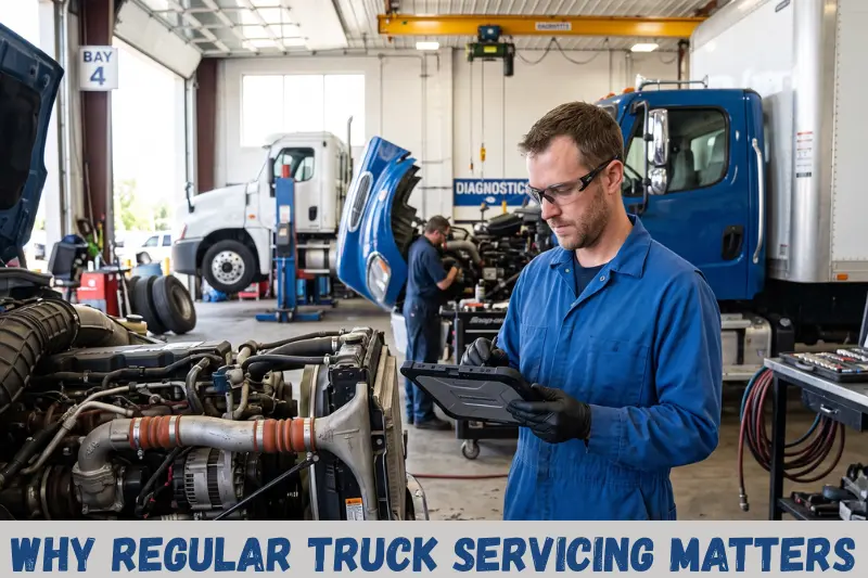 why regular truck servicing matters